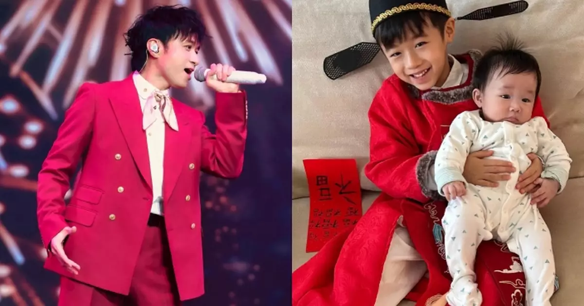 新加坡開年演出自爆「保養」靠陪囝囝玩 古巨基：我換片餵奶超勁！