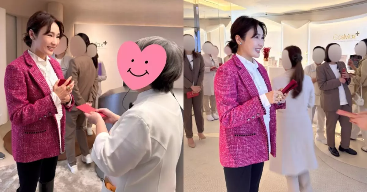 黎姿人日返工大派利是 貼地作風獲員工激讚