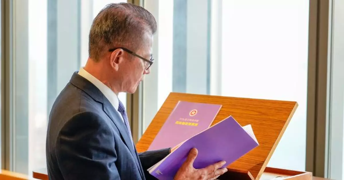 財政預算案2026｜陳茂波稱聚焦拼經濟、謀發展、惠民生 強調力求平衡