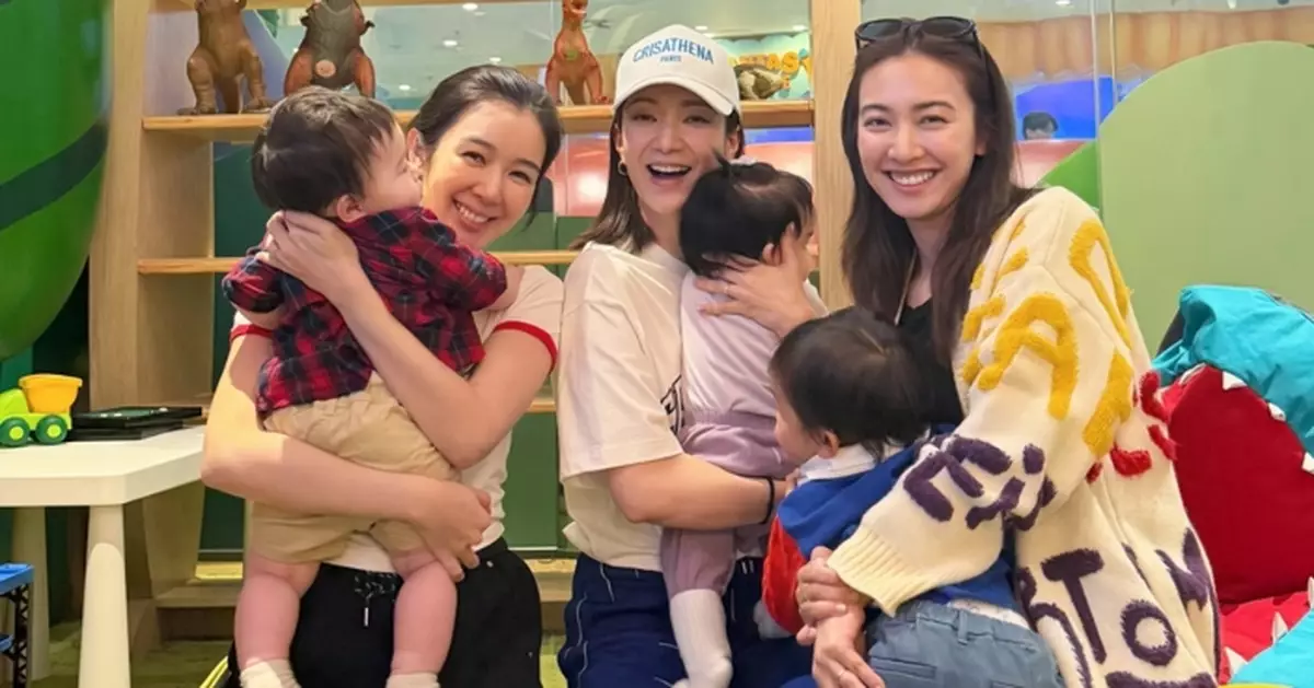 孖麥明詩朱千雪帶仔女團拜 王君馨：每個BB嘅性格都好唔一樣