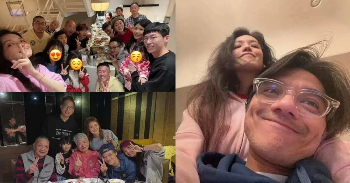 舒淇「晒冷」團拜照 孖馮德倫另類「放閃」