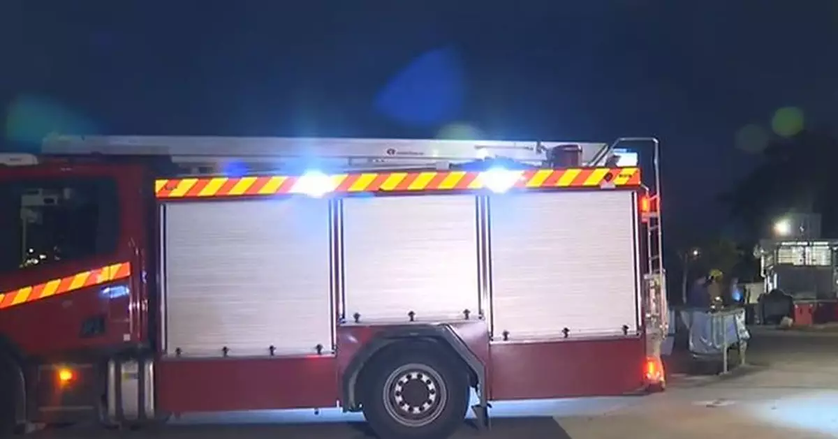 粉嶺坪輋一帶山火救熄 一度有兩條火線最長約80米