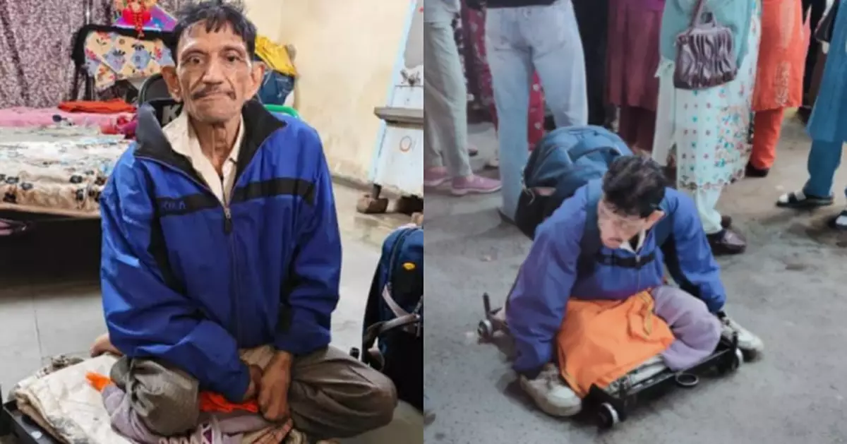 輪椅乞討日賺1000盧比 印度「億萬乞丐」擁多層樓揸靚車