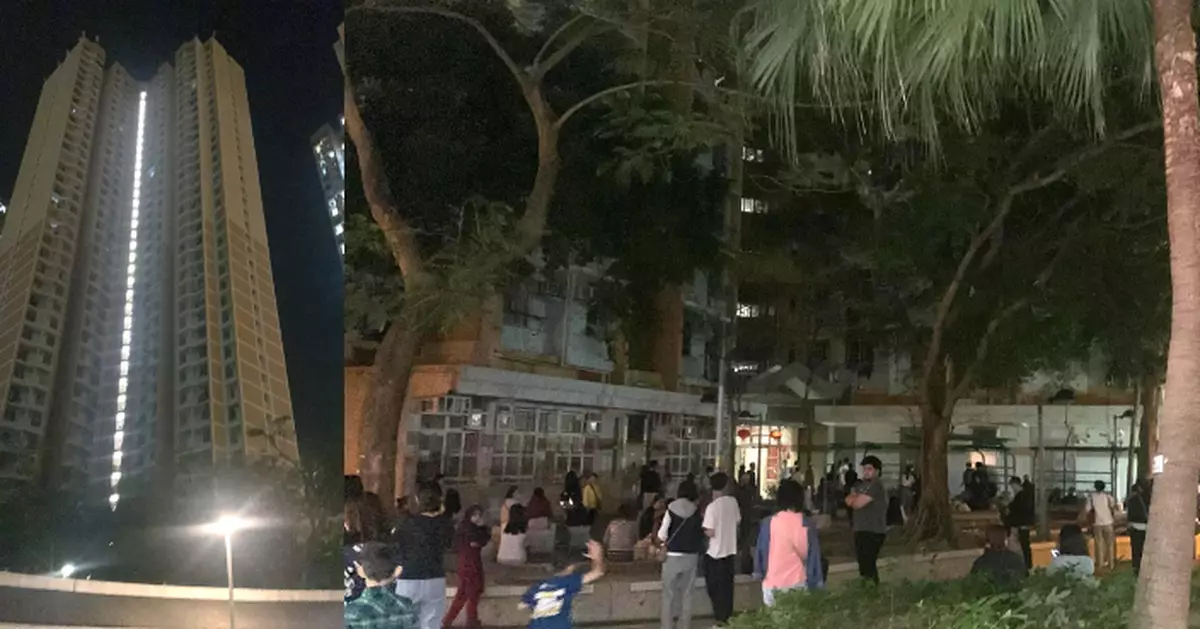 葵涌邨夏葵樓突停電居民一度疏散 700戶受影響