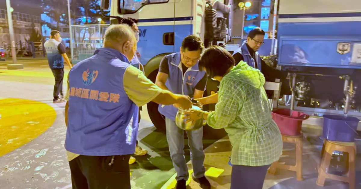 愛民邨四座樓宇高層無食水及沖廁水 水務署指內部供水系統發生故障