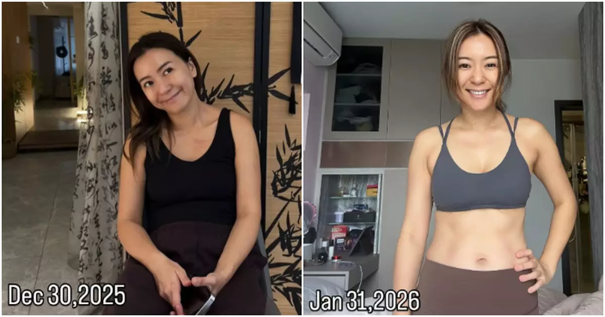 梁芷珮分享「暴肥」黑歷史  一個月後成功身形大改造Fit到漏油