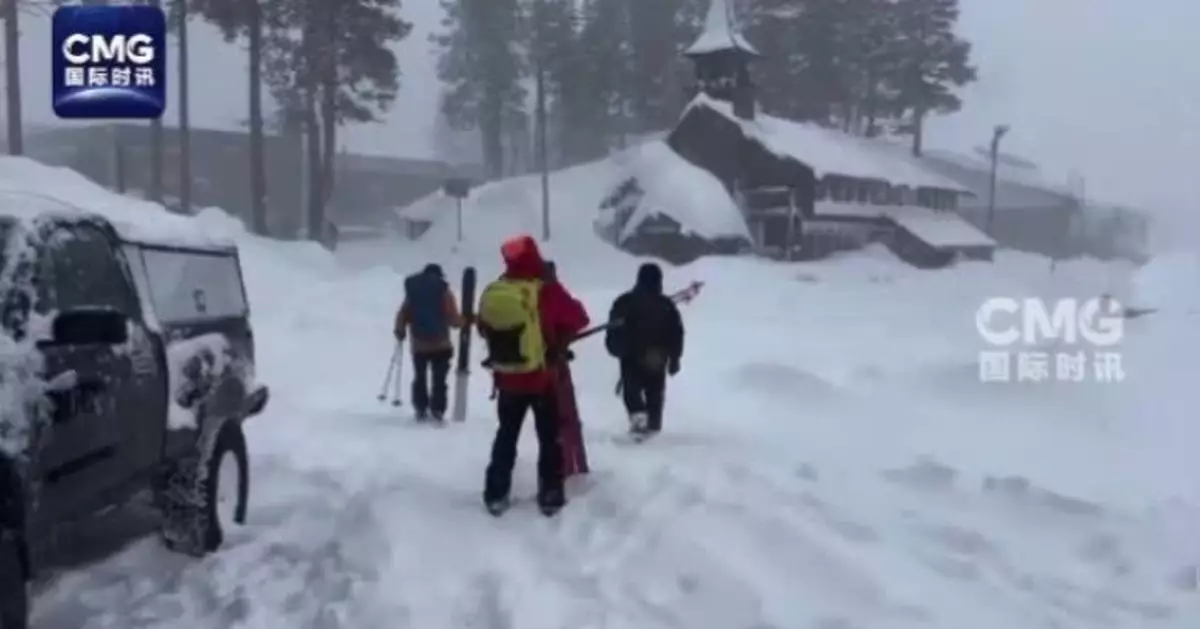 美國加州雪崩 釀至少8死1失蹤