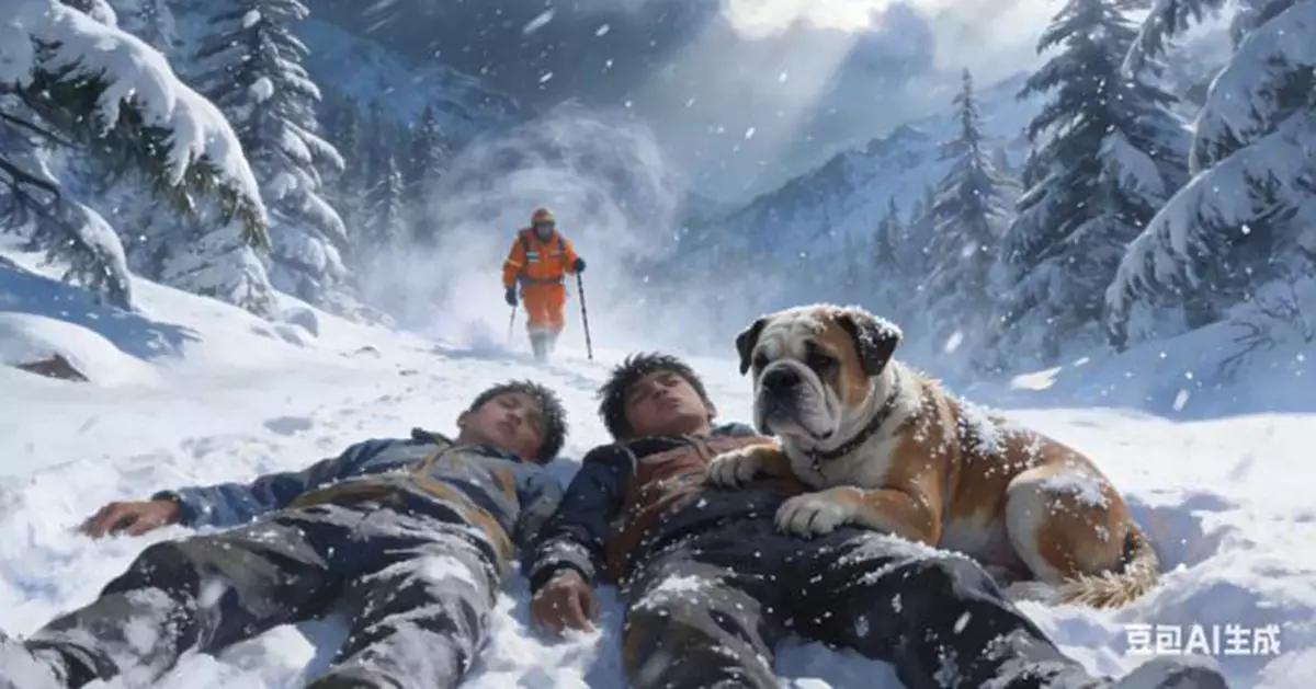 印度網紅與表弟冒雪拍片雙雙凍死 忠犬雪地守屍4天至救援抵達