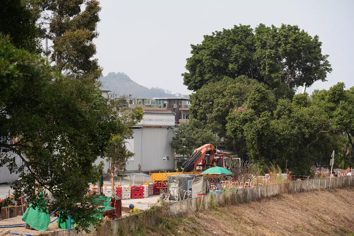 洪水橋。巴士的報記者攝