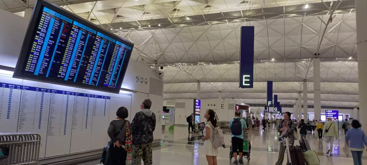 機管局表示，星期一(3月2日)截至上午10時45分，有13班航班取消，1班航班延誤。資料圖片