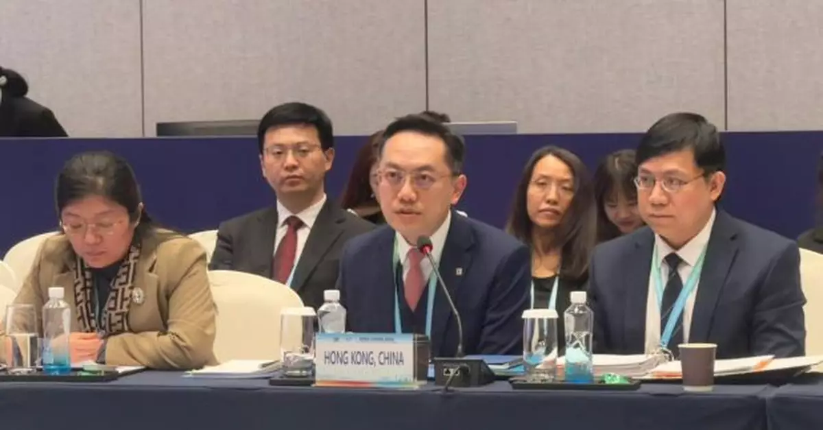 林文健率團在廣州出席亞太區經濟合作組織高官會衞生工作組會議