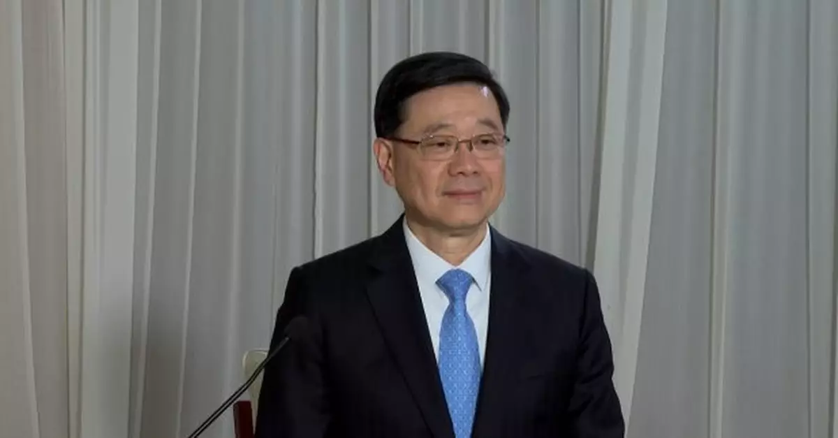 李家超：本港將首次制定自身五年規劃　對接國家「十五五」框架