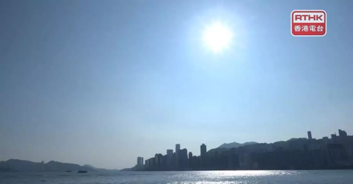 本港今年一月較正常少雨及陽光充沛　總雨量為正常值約一成