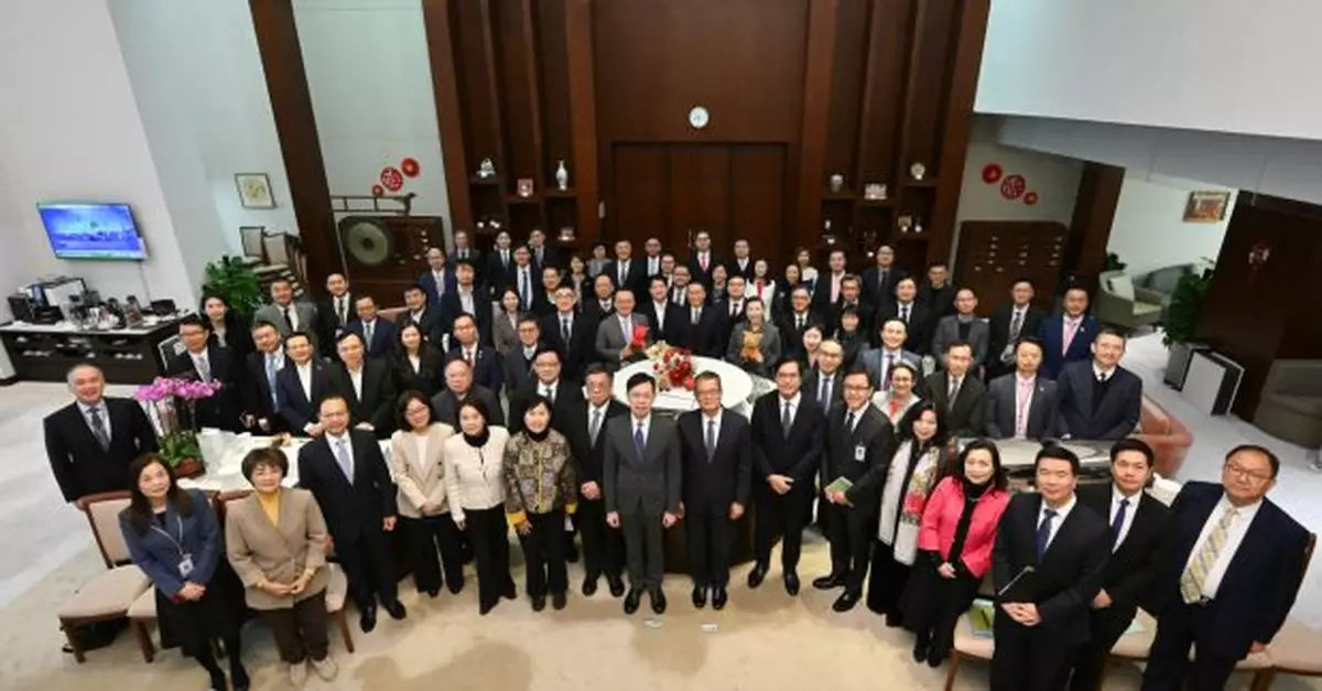 陳茂波表示香港會抓緊十五五機遇　更積極融入和服務國家發展大局