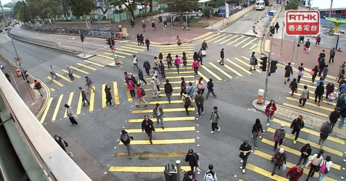 當局下半年起分批擴展「對角行人過路處」　料平均節省3成時間