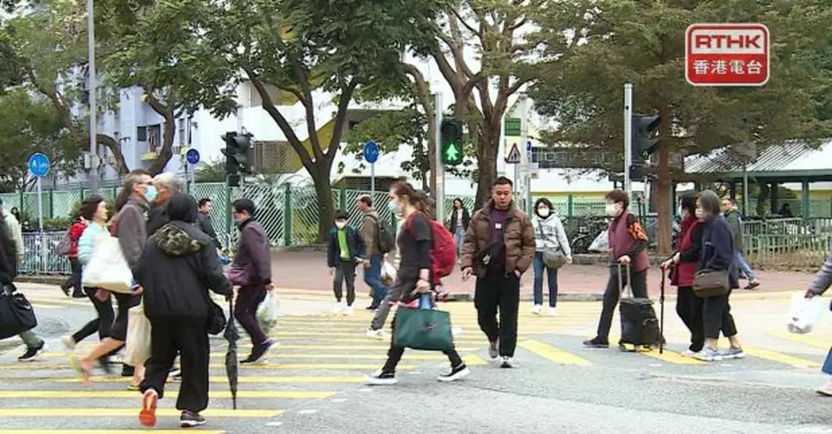 運輸署料行人打斜過馬路平均可以節省3成時間