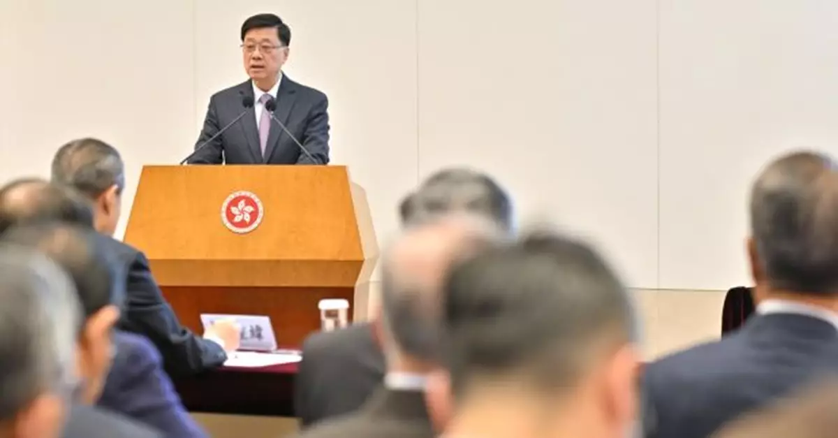 周霽稱要始終堅守一國兩制最高原則　董經緯指維護國安鬥爭從未停