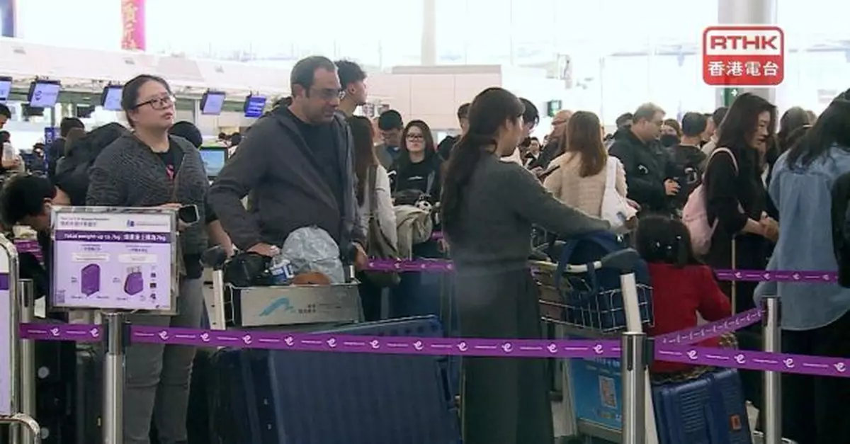 入境處指昨逾118萬人次經各口岸出入境