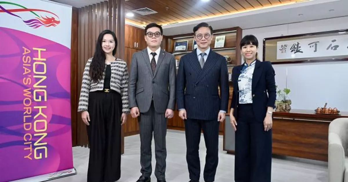 張國鈞稱致力為內地企業配對最適切專業服務　做好「金牌媒人」