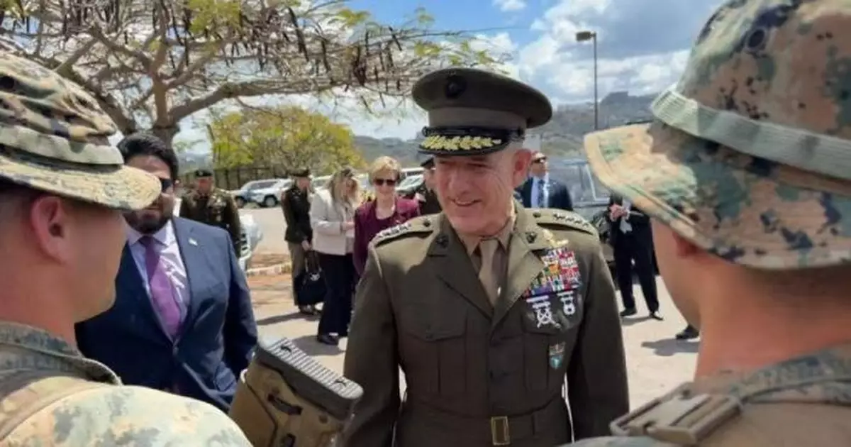 美國南方司令部司令與委內瑞拉當局會晤 是美軍突襲該國後首次訪問當地