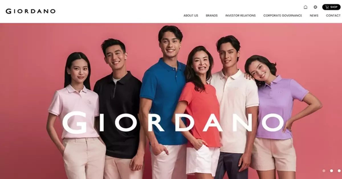 佐丹奴首季零售收入按年升7.4% 同店銷售增長8.2%