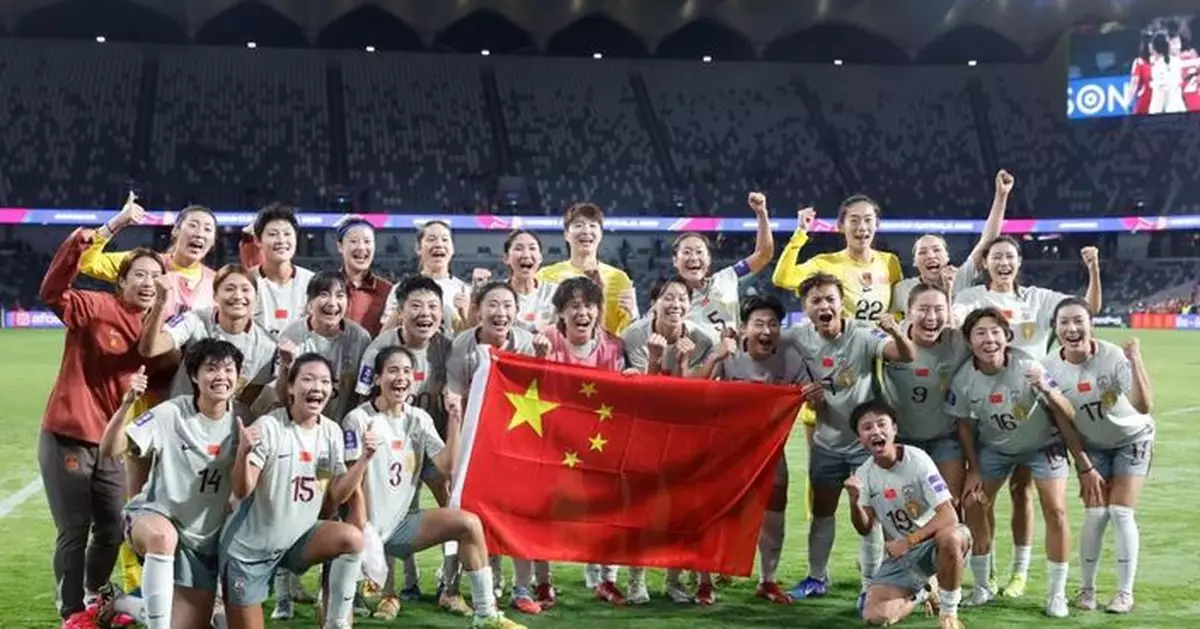 中國女足2:1力克朝鮮　小組首名晉級8強