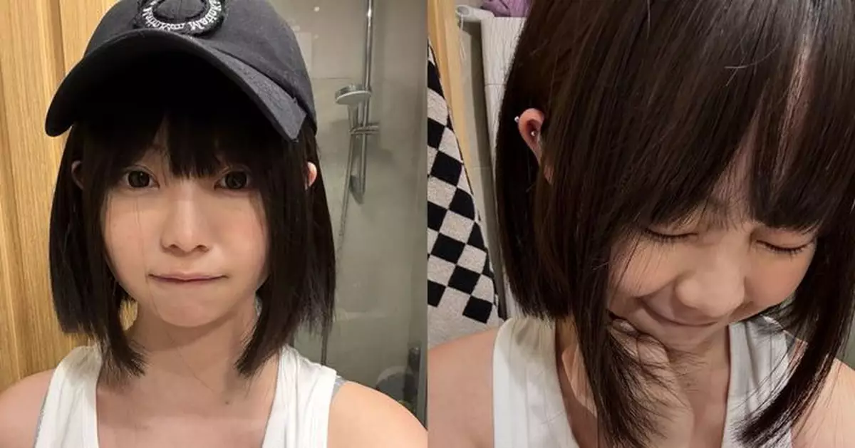 「御用學生妹」區明妙短髮Look勁減齡 網民激讚青春無敵