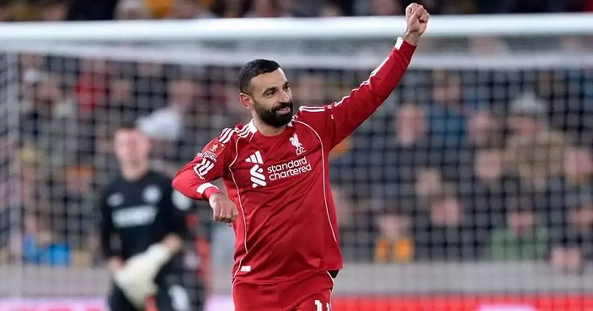 英格蘭足總盃　利物浦3:1挫狼隊晉級8強