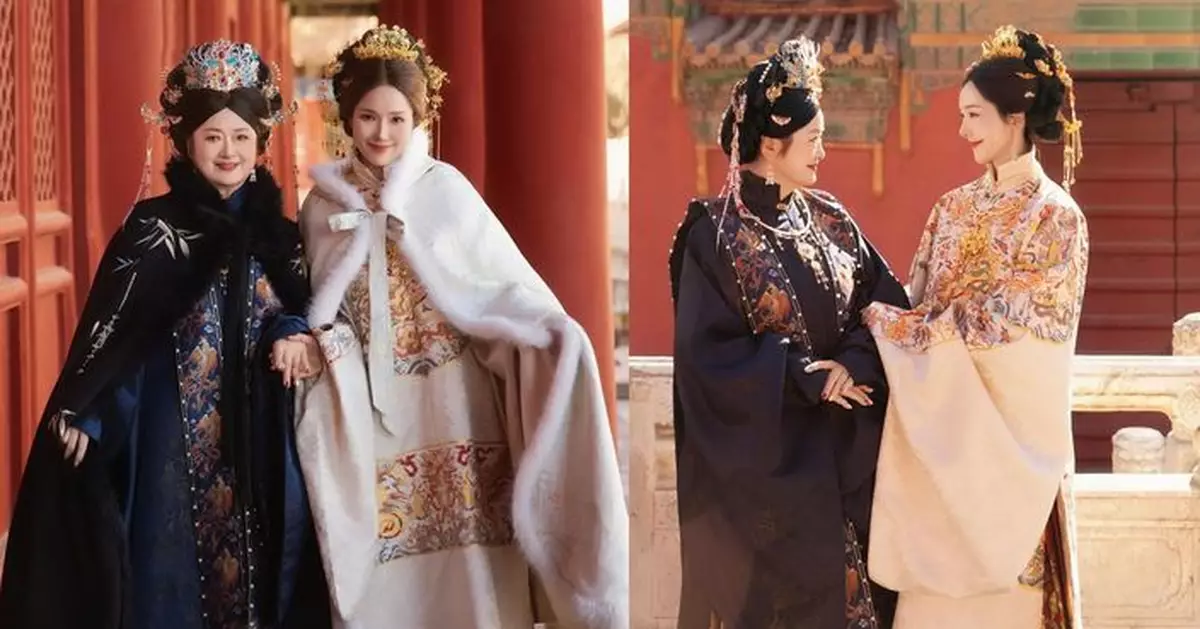 李亞男激罕晒清裝母女照 網民激讚：兩母女都咁靚！