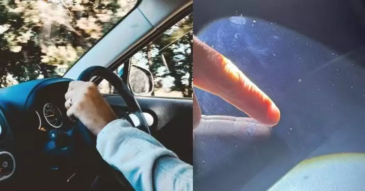 日人還租車被指有「飛石刮痕」遭公司索逾4000元 網民睇相：看不出傷在哪