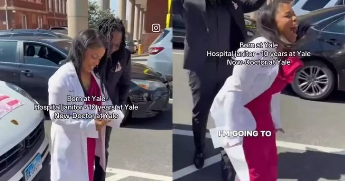 18歲曾任耶魯醫學院清潔工 美32歲女將以住院醫生身份重返 勵志經歷曝光