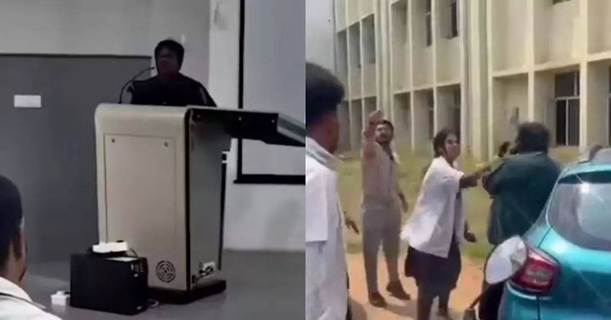 課堂上公然表白女學生惹眾怒 印度醫學院助理教授遭全班學生圍堵追打