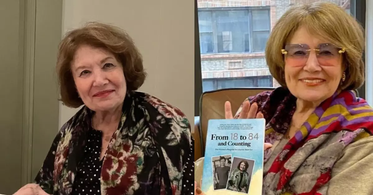 紐約PR公司女老闆65歲不退休 轉行當代筆作家 85歲仍闖事業巔峰！