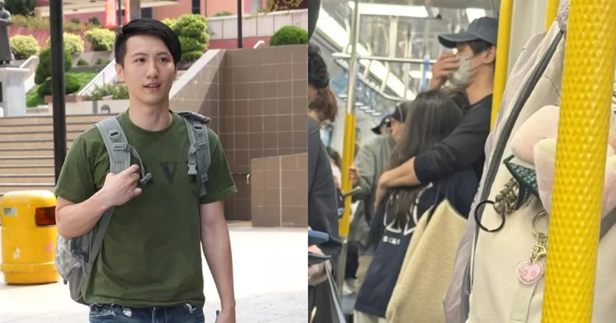 周永恒車廂攬女被斷正 親解「妙齡女」身份：係我老婆！