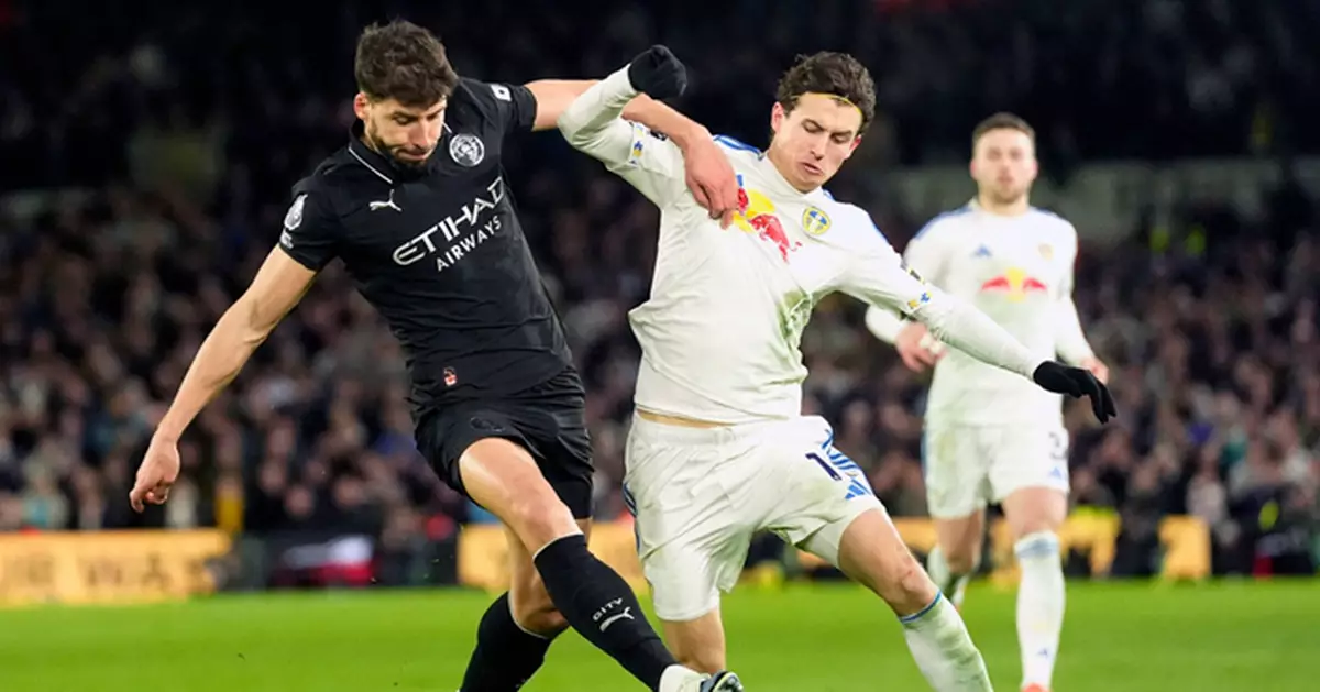 英超曼城1:0挫列斯聯　落後榜首阿仙奴2分