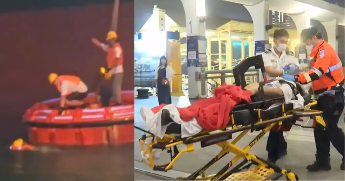 男工人北角對出海面為貨船固定船纜期間墮海 送院後證實不治