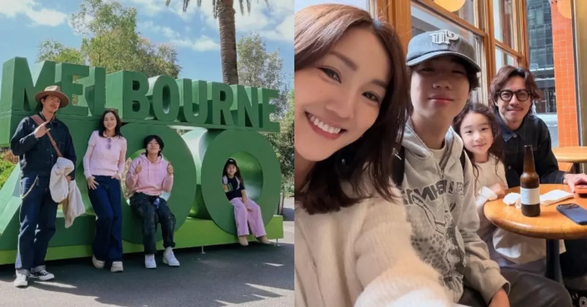 謝安琪舉家陪大仔赴澳洲升學 晒相回顧墨爾本短暫生活