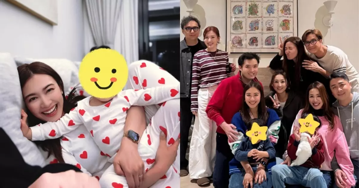 朱千雪分享2月幸福生活點滴 與「2 Line黨」姊妹開心歡聚