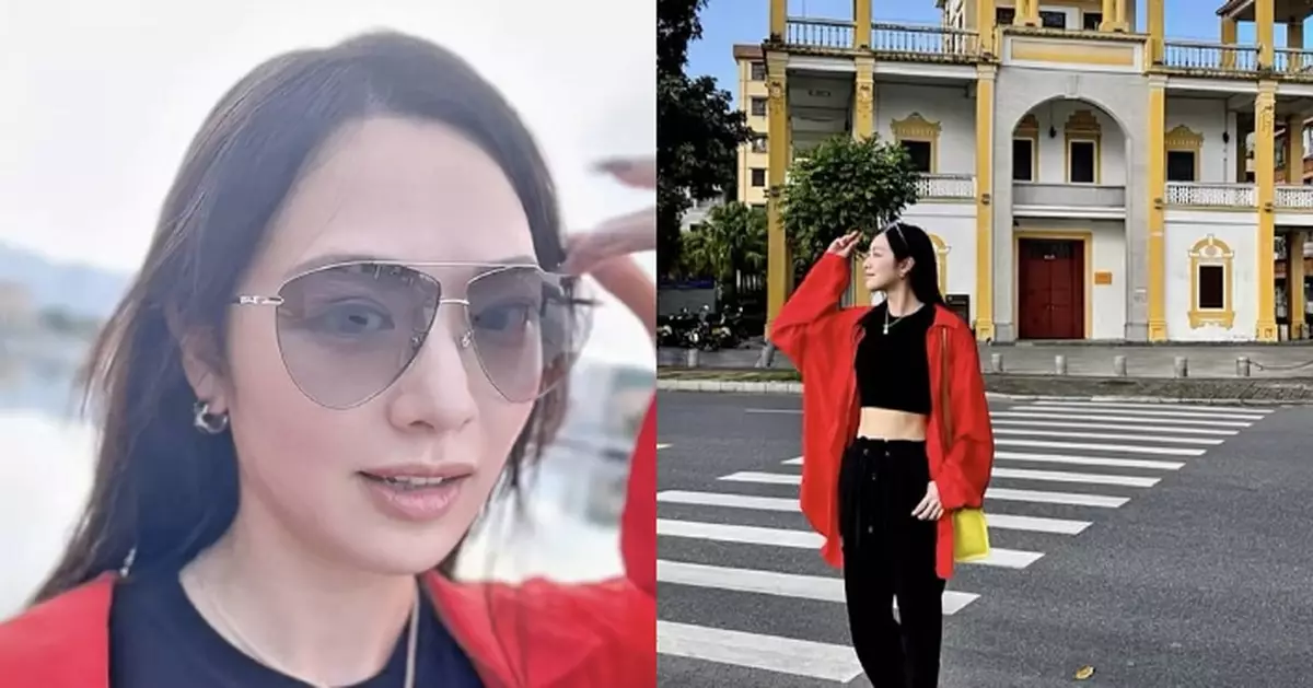 馮盈盈轉戰司儀界撈得風生水起 開心返恩平賀壽祭祖