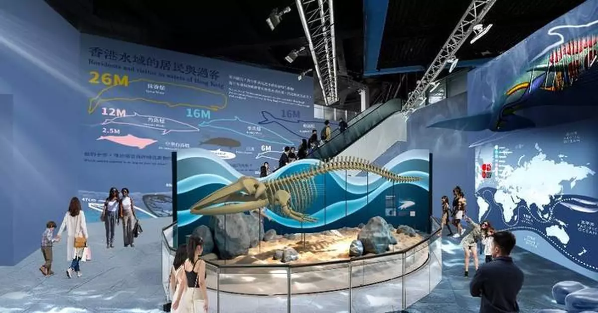 海洋公園「北極之旅」升級明年首季重開 首展香港擱淺布氏鯨骸骨