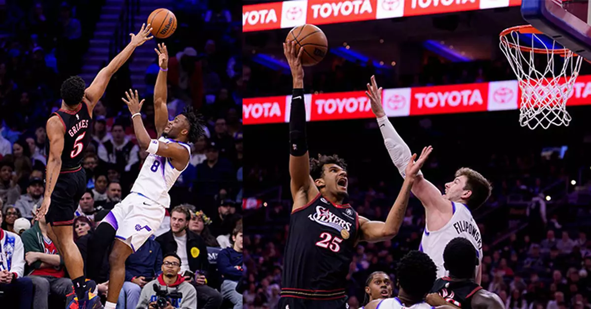 NBA 76人險勝爵士 Quentin Grimes關鍵罰球贈對手七連敗