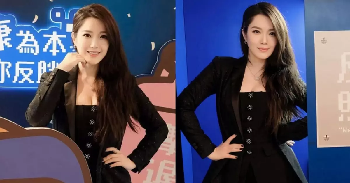 苟芸慧出席健康體驗活動 全黑Look輕露事業線索爆