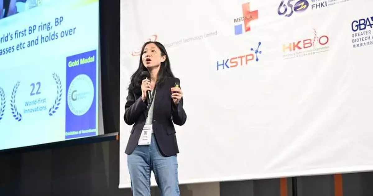 港產智能戒指勇奪醫療創科世界盃季軍 為高血壓患者提供全天候監測