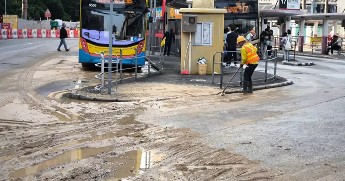 何文田爆鹹水管愛民邨無水沖廁 當局爭取下周一恢復供水