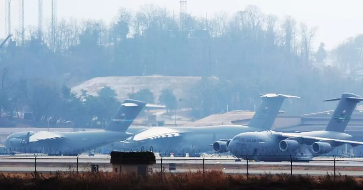 中東局勢 | 據報駐韓美軍多架運輸機　近日相繼離開烏山基地