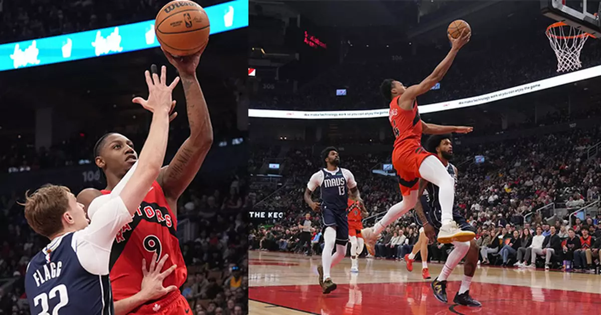 NBA速龍大勝獨行俠 RJ Barrett攻入31分兼破8000分里程碑