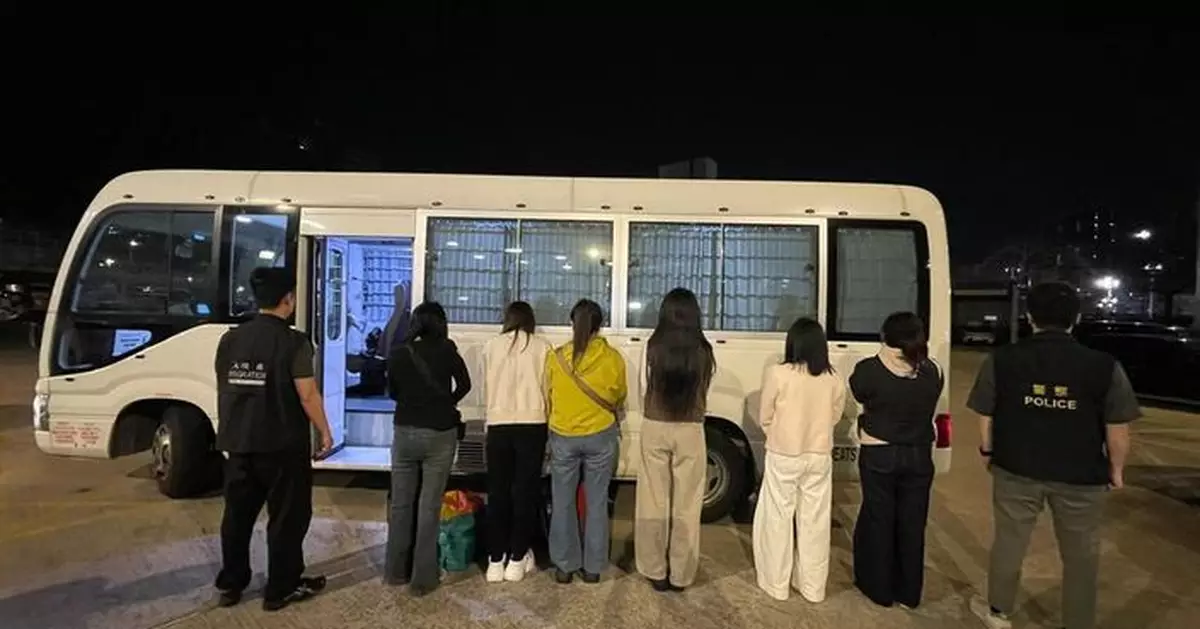 警方聯同入境處元朗打擊賣淫 拘26名內地女子涉違反逗留條件