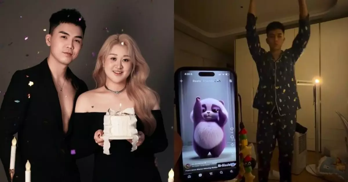 「億萬駙馬」伍富橋凌晨4點被老婆拍醒即跳舞 零脾氣寵妻被讚「愛妻號」