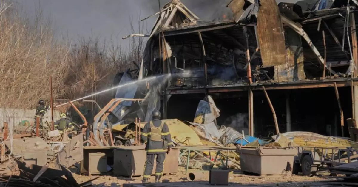 俄羅斯導彈無人機襲烏克蘭基輔州 住宅學校及基建訪施受損