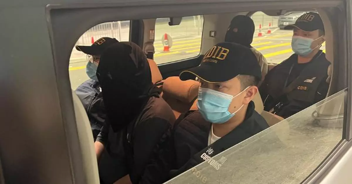 海關機場檢170萬元大麻花 曼谷抵港兩男子被捕